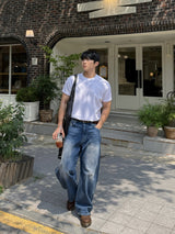 クラップマッスルロールアップショートスリーブTシャツ