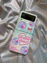 [Bubble Heart] Z-フリップ ハードケース