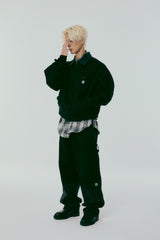Oversized Destroyed Jacket_Black
