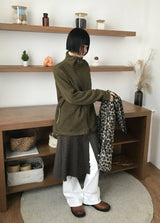 ボタンプレーパネルスカート