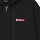 TEMPUS PATCH STANDARD HOOD ZIP-UP [BLACK]