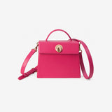LAZEL MINI ショルダーレザーバッグ / Deep Pink