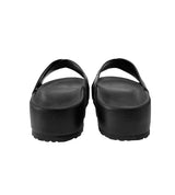 Double sole cross slippers