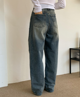 ワンピンタックヒップパンツ