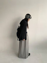 Wilke Cut Banding Long Skirt