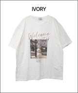 ウィリットスノーハーフスリーブTシャツ (oversize)