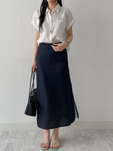 All-Day Roll-Up Short Sleeve Shirt