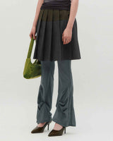 Sheer Layering Pants _ GREY