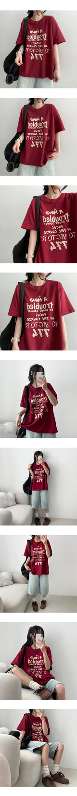シェール半袖Tシャツ