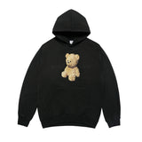 24FW ブロックベアフーディー ブラック