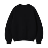[Unisex] RÉSERVE BUTTON OVER FIT CARDIGAN [BLACK]