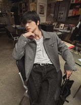 Media Rib Flare Denim Pants