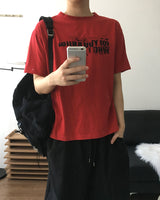 アイ アム レタリング ショートスリーブ Tシャツ