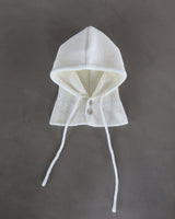 Button neck warmer hood bara clava