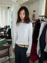 SOFT BOATNECK T (IVORY)