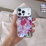 [silver glass bumper] フラワー6