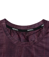 Air Vent Tie-Dye Racing Finger Watch-Hole Long Sleeve (Plum)