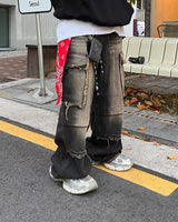 UL Dekki Pocket Cargo Denim Pants (2C)