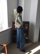 コーブバルーンデニムパンツ (1color)