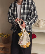 Country crop check shirt