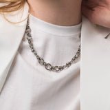 Men's Necklace Stainless Steel_CLEF DIRECTION NEC