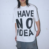 Untitled ノーアイディア ピグメントウォッシュ ショートスリーブ Off White