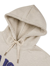 UNISEX Cargo Pocket DISPLACE Logo Hood Oatmeal(FCE1TS102M)
