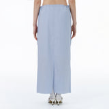 Rain stripe skirt(blue)