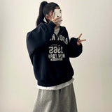 Kone Semi-Zip-Up Anorak Hoodie [Fleece]