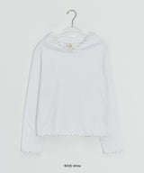 26SS★ [BAONHAUS] Crea Flower Layered Hoodie
