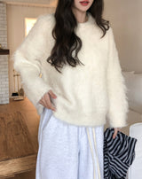 Ribble Mohair Wool Round Knit