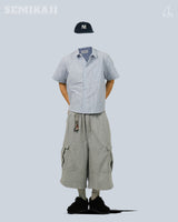 NE Sweat Cargo Bermuda Pants