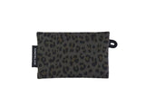 Simple Card wallet _Leopard Dark