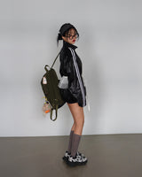 [UNISEX] Track Glossy Windbreaker Jersey Jacket