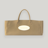 Beige Nylon Tote Bag