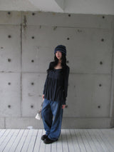 shirring button layer t