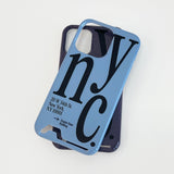 NYC フォーンケースブルー (card)