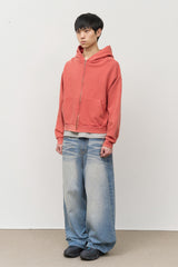 Noven Washed Zip Hoodie