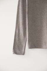 Basic turtle neck T-shirts (Mocha)
