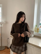 #MR Twist Loose Wool Knit (4color)
