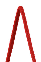 Vivid Hair Wool Shoulder Bag [Red]