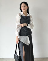 pin apron bustier