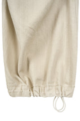 Slav pintuck cargo banding pants