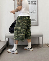No.0771 camo cago bermuda SHORTS