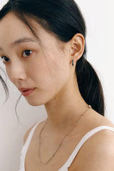 ノワールフープピアス