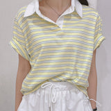 Depot Rugby Collar Short-Sleeved T-Shirt