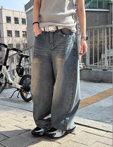 [Unisex] ダメージウォッシングノースリーブ(4color)