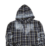 Venish dirty hood check shirt