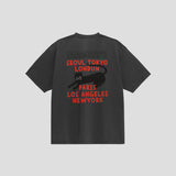 ブラックキャットTシャツ