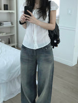 Raina Puff Blouse (2 colors)